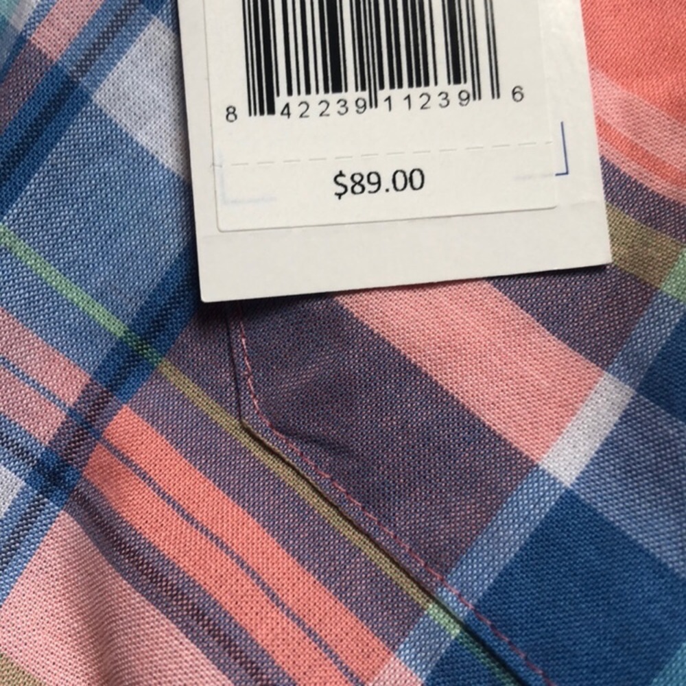 Southern tide plaid button up - Picture 5 of 5